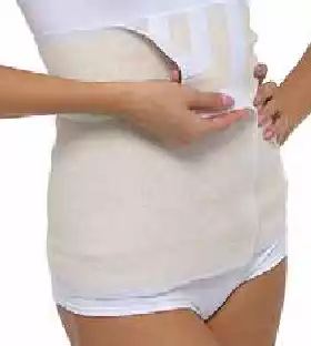 Бандаж (корсет) БПК №1 послеоперационный компрессионный из эластомерного полотна, окружность талии - 60-75см, Обхват бедер - 86-101см, цвет белый