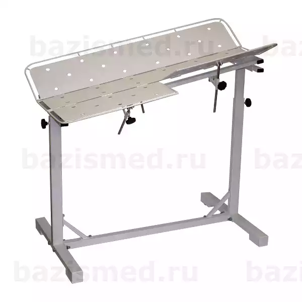 Стол СВУ №26 ТД ВЕТ, ветеринарный универсальный, исп. 01, размер 1260x760x900-1200h, по Виноградову, с регулировкой высоты