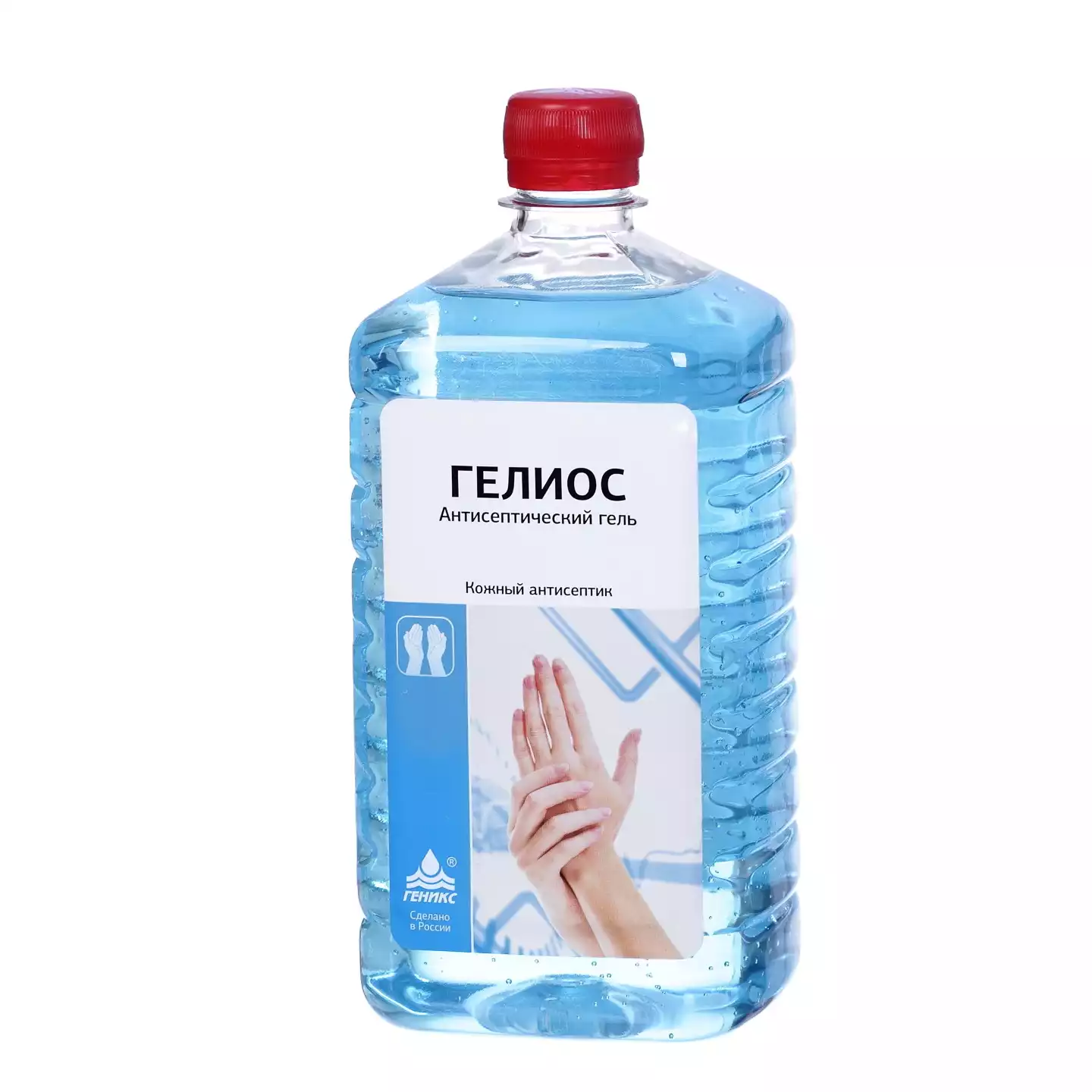 ГЕЛИОС,  дезинфицирующее средство - гель  (кожный антисептик) объем 1,0 л