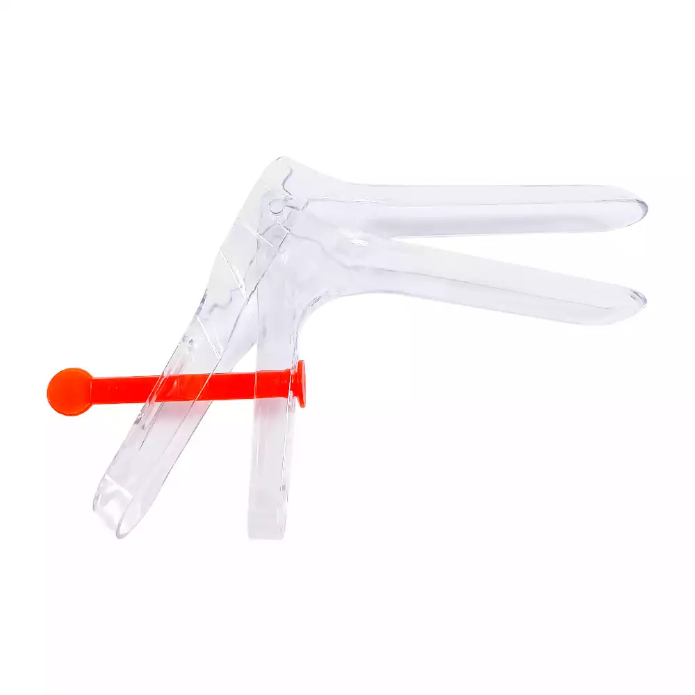 Зеркало гинекологическое по Куско, размер №2(М), с поворотным фиксатором, прозрачное, одноразовое, стерильное