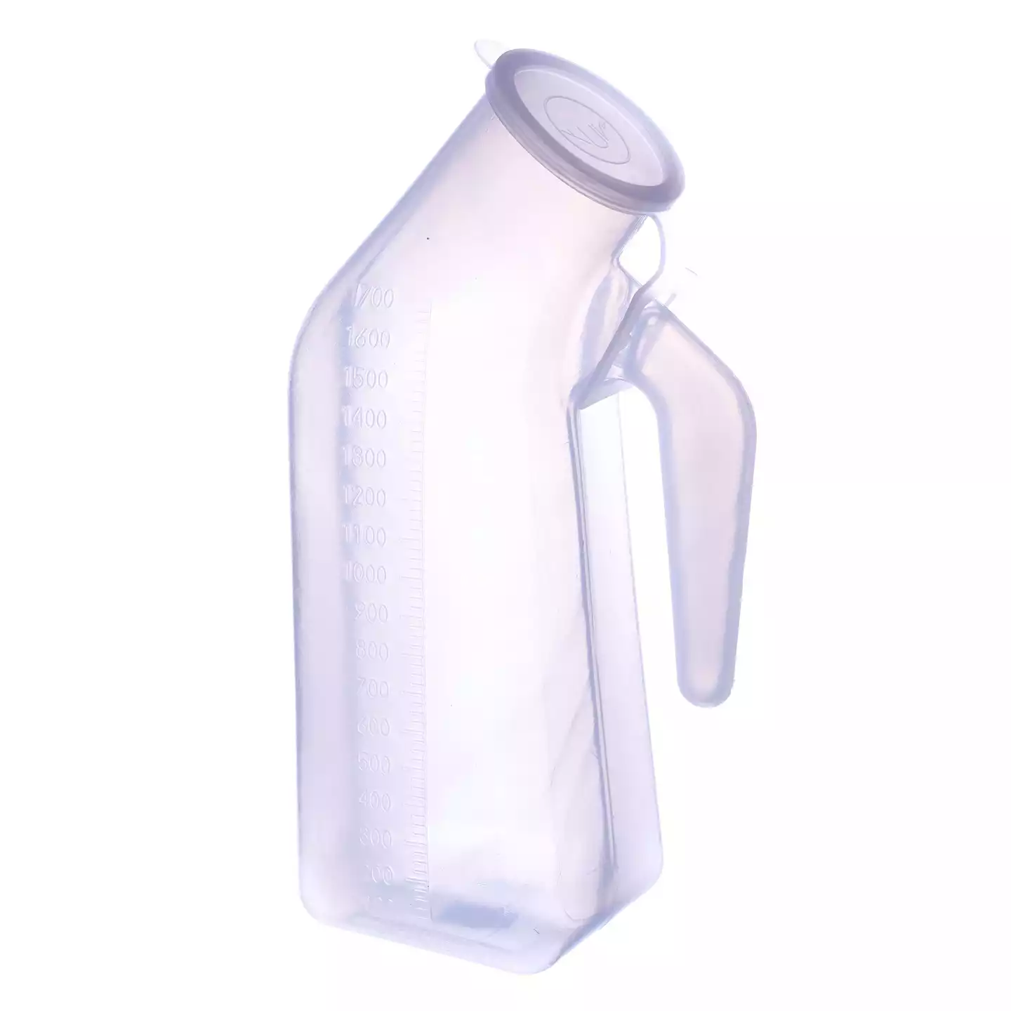 Мочеприемник Утка, объем 1700мл, полимерный, многоразовый,размеры 27*10*14см (есть насадка код 26188)