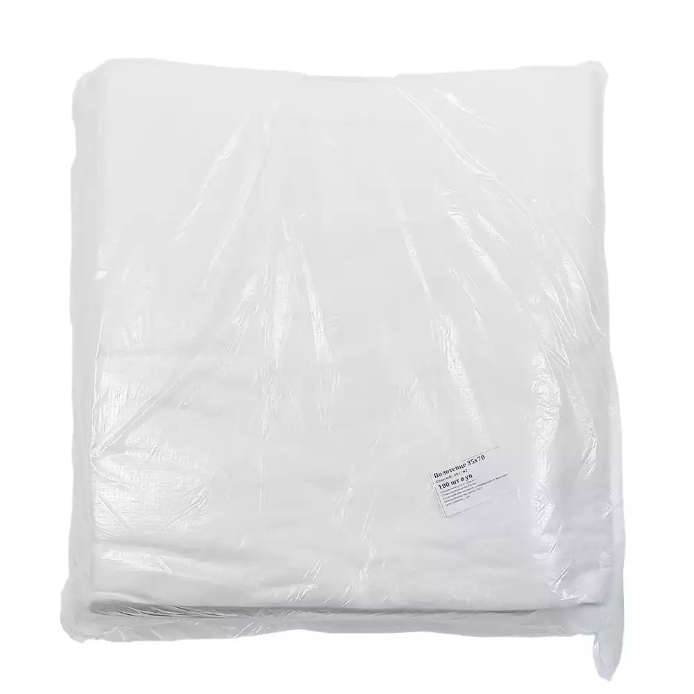 Салфетка (полотенце) 35*70см, материал спанлейс 40г/м2, нестерильная, белая