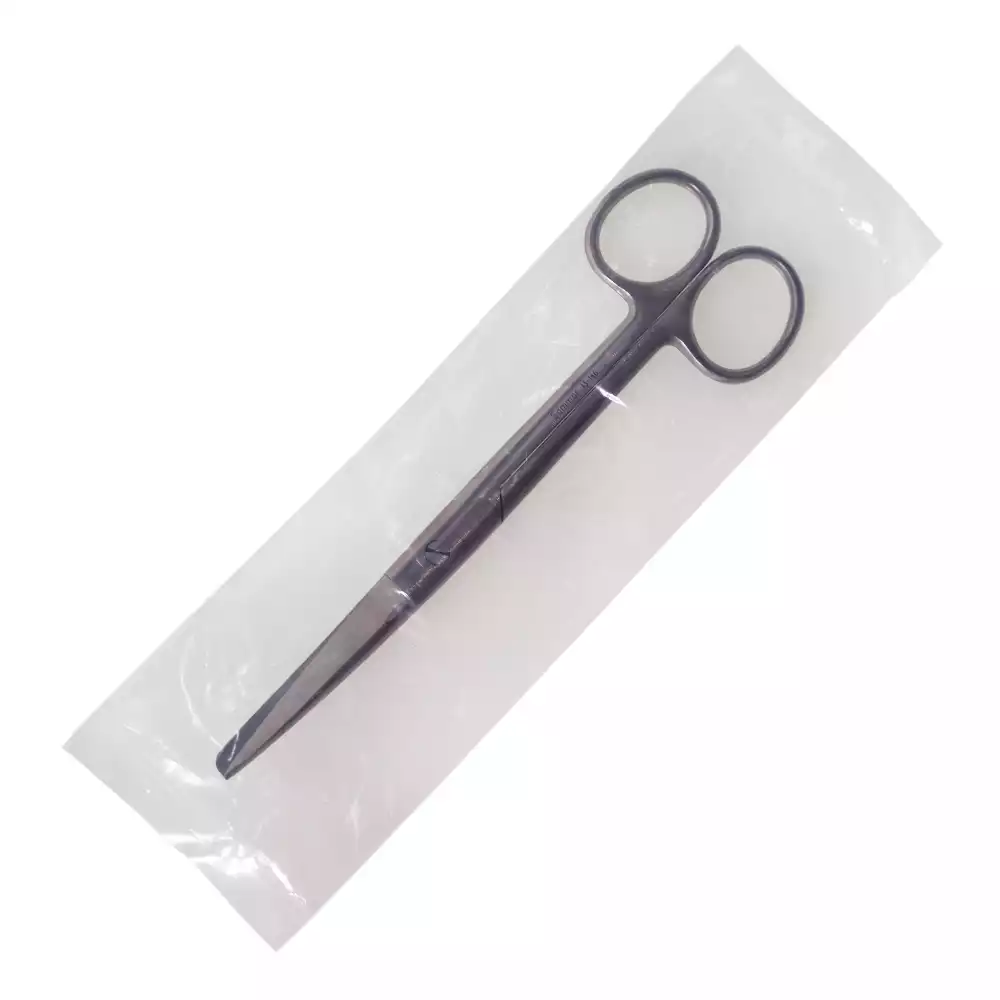 Ножницы 13-146 с 1-м острым концом вертикально-изогнутые, длина 170мм, аналог н-4-1