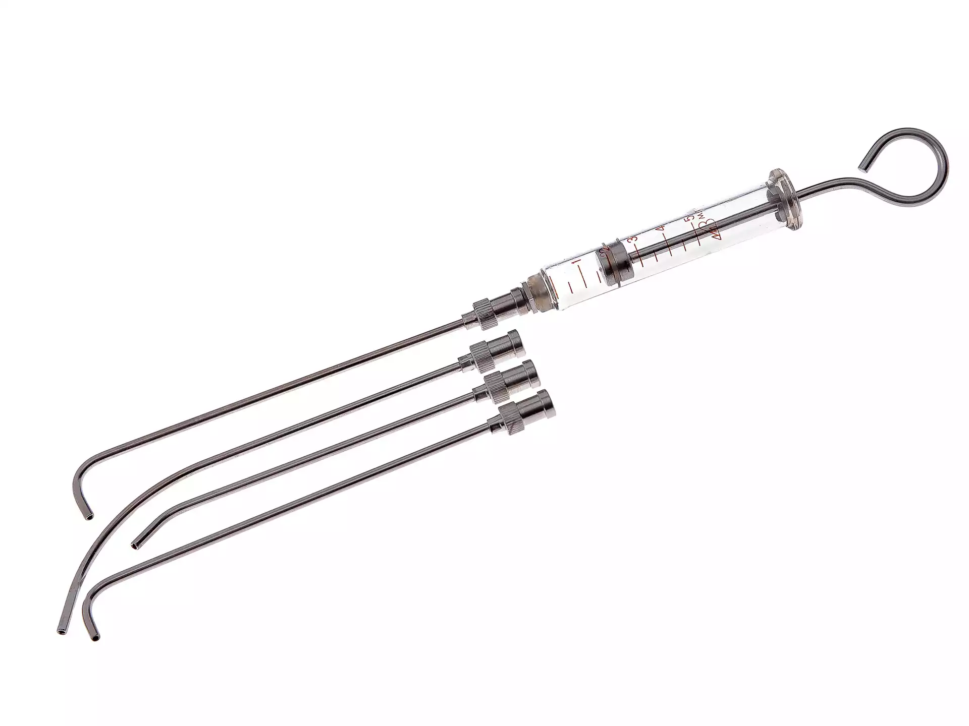 Шприц Ш-14, объем 5,0мл с 4-мя насадками в комплекте, многоразовый